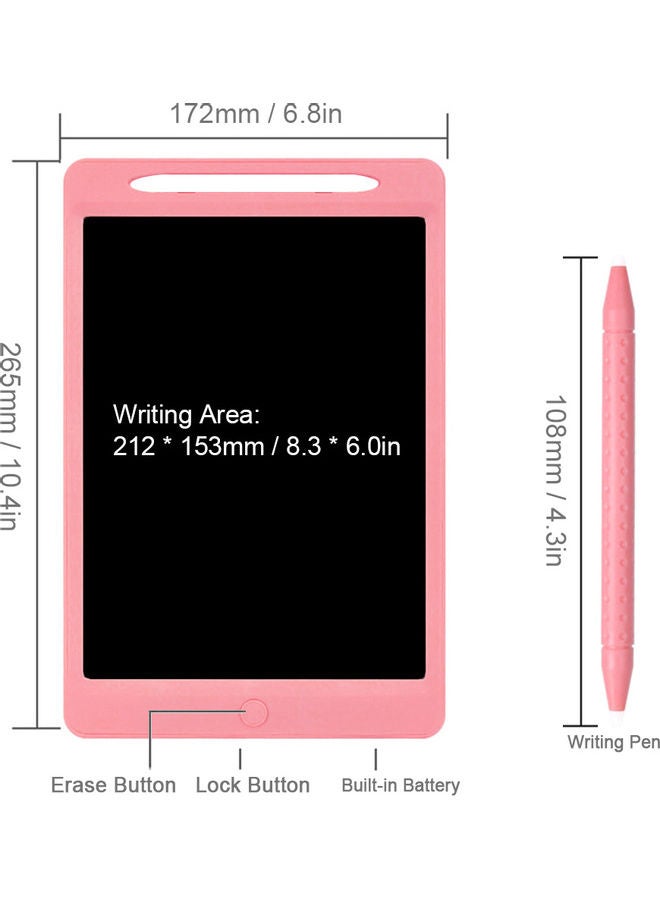 Erasable LCD Writing And Drawing Tablet With Pen - Image 2