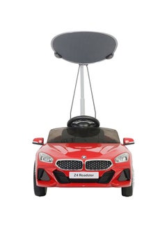 Megastar Ride-On Push Car With Handle And Canopy 95.5x94.8cm  - Image 3