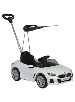 Megastar Ride-On Push Car With Handle And Canopy 95.5x94.8cm  - Image 1