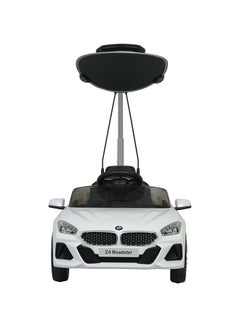Megastar Ride-On Push Car With Handle And Canopy 95.5x94.8cm  - Image 2
