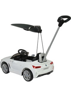 Megastar Ride-On Push Car With Handle And Canopy 95.5x94.8cm  - Image 4
