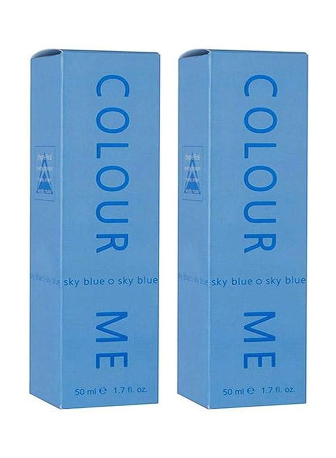 MILTON-LLOYD 2-Piece Colour Me Sky Blue EDT 50ml - Image 1