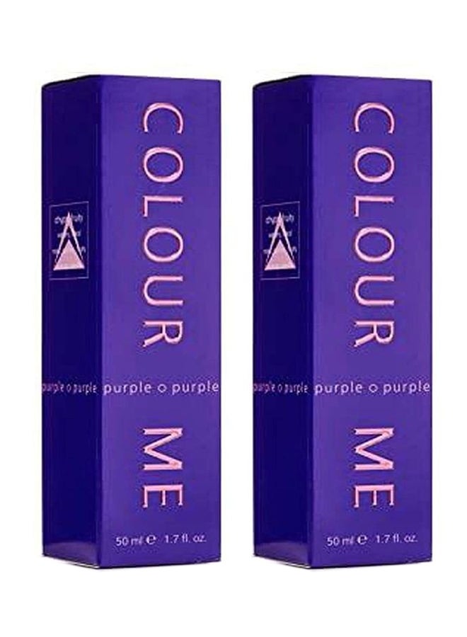 ميلتون لويد ماء تواليت كولور مي بيربل من قطعتين 50ملليلتر - Image 1