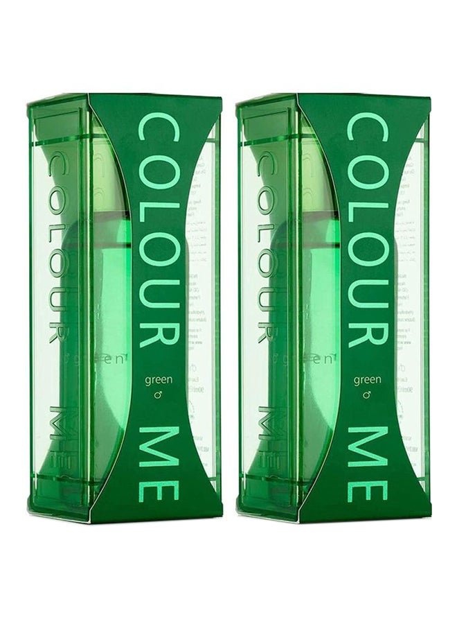 MILTON-LLOYD 2-Piece Colour Me Green EDT 90ml - Image 1