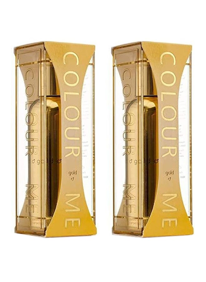 MILTON-LLOYD 2-Piece Colour Me Gold EDT 90ml - Image 1