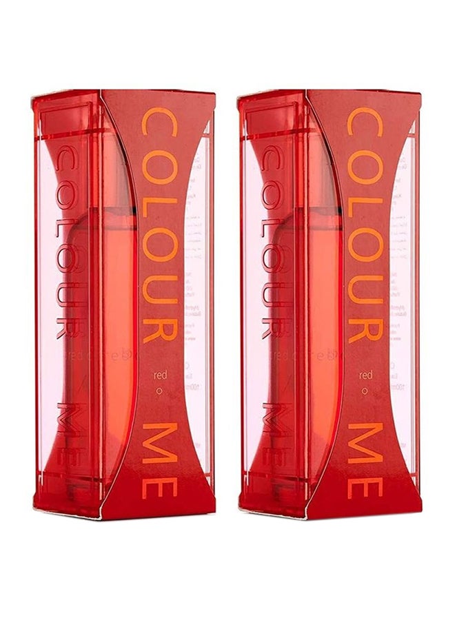MILTON-LLOYD 2-Piece Colour Me Red EDT 100ml - Image 1