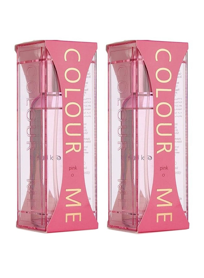 MILTON-LLOYD 2-Piece Colour Me Pink EDT 100ml - Image 1