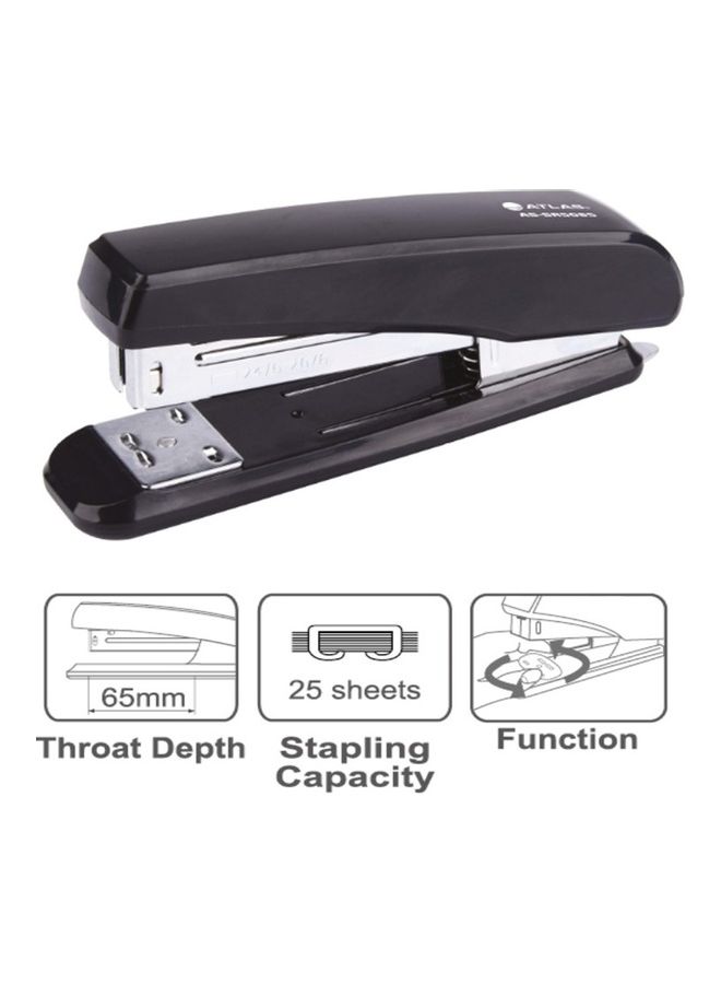 ATLAS - Half Strip Metal Stapler Black - Image 1