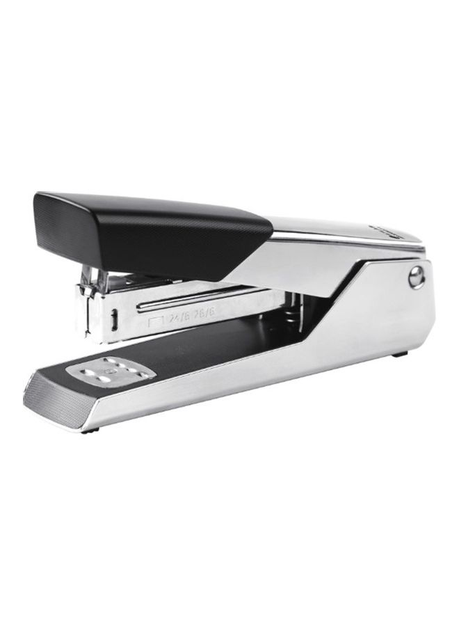 ATLAS Chrome Half Strip Metal Stapler Silver/Black  - Image 1