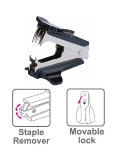 ATLAS Two Teeth Staple Remover Black/Silver  - Image 2