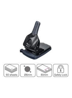 ATLAS Heavy Duty Paper Punch Black  - Image 2