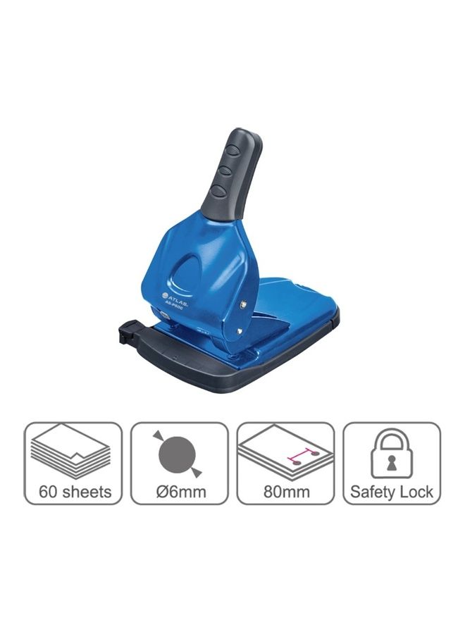 ATLAS - Heavy Duty Paper Punch Blue - Image 1