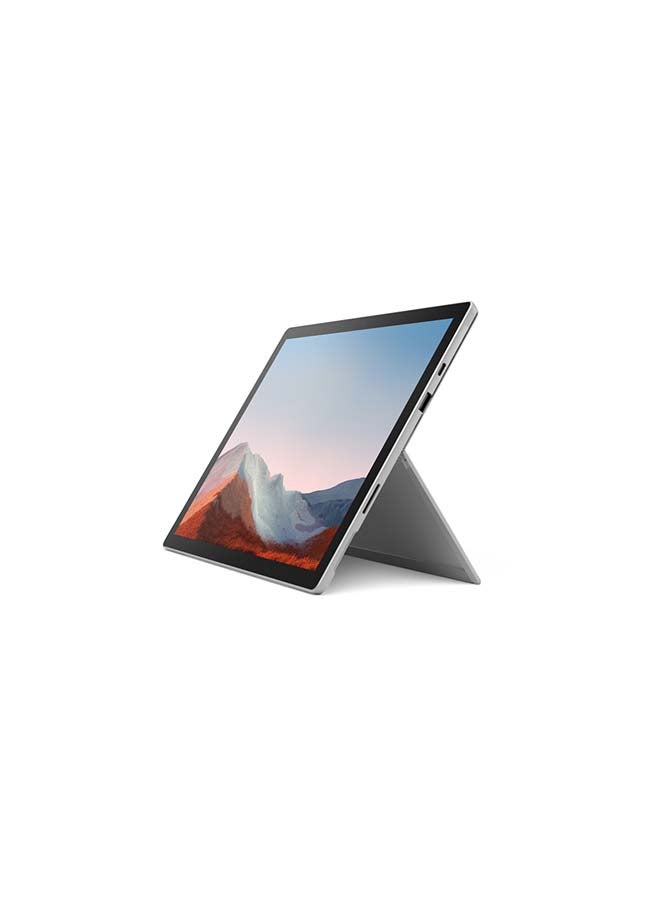 Microsoft Surface Pro 7 + Convertible-2-In-1 Laptop With 12.3-Inch Touchscreen PixelSense Display, Core i5-1135G7 Processor/8GB RAM/256GB SSD/Intel UHD Graphics/Windows 10 Pro /International Version English Platinum  - Image 2