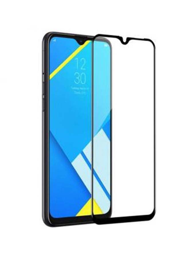 DUDAO Tempered Glass Screen Protector For Realme C2 CLEAR/BLACK - Image 3