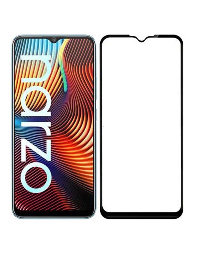 DUDAO Tempered Glass Screen Protector For Realme Narzo 20 CLEAR/BLACK - Image 1