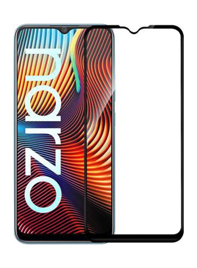 DUDAO Tempered Glass Screen Protector For Realme Narzo 20 CLEAR/BLACK - Image 2