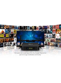 وونكت تي في بوكس TX6-H يعمل بنظام أندرويد ANTV-WO-TX6H-4-64 أسود  - Image 5