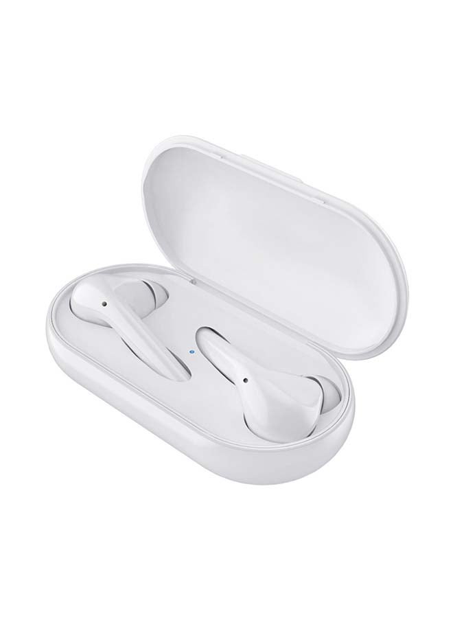 Wownect Wireless Bluetooth Earphone Built-in Mic White - Image 4