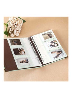 Ozone 120 Pockets Mini Photo Album For Fujifilm Instax Mini 9 8 7 7S 50 70 90 / Instax SP-1/ Polaroid Instant Camera And Name Card Ice Blue  - Image 3