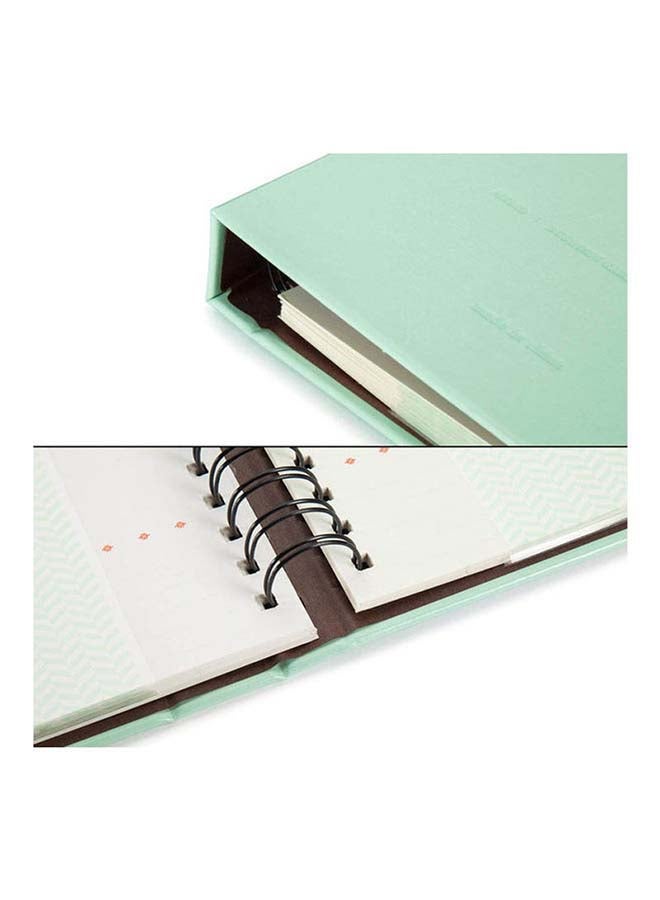 Ozone - 120 Pockets Mini Photo Album For Fujifilm Instax Mini 9 8 7 7S 50 70 90 / Instax SP-1/ Polaroid Instant Camera And Name Card Ice Blue - Image 1