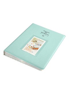 Ozone 128 Pockets Mini Photo Album For Fujifilm Instax Mini 9 8 7 7S 50 70 90 / Instax SP-1/ Polaroid Instant Camera And Name Card Ice Blue  - Image 2