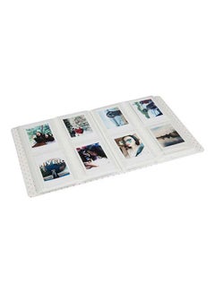 Ozone 128 Pockets Mini Photo Album For Fujifilm Instax Mini 9 8 7 7S 50 70 90 / Instax SP-1/ Polaroid Instant Camera And Name Card Ice Blue  - Image 3