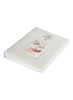 Ozone 128 Pockets Mini Photo Album For Fujifilm Instax Mini 9 8 7 7S 50 70 90 / Instax SP-1/ Polaroid Instant Camera And Name Card Grey  - Image 2