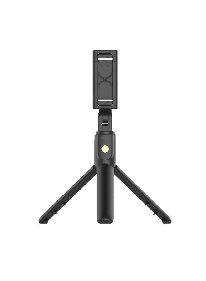 DUDAO - 5-Section Extendable Mini Selfie Stick/Tripod Stand With Remote Black - Image 1