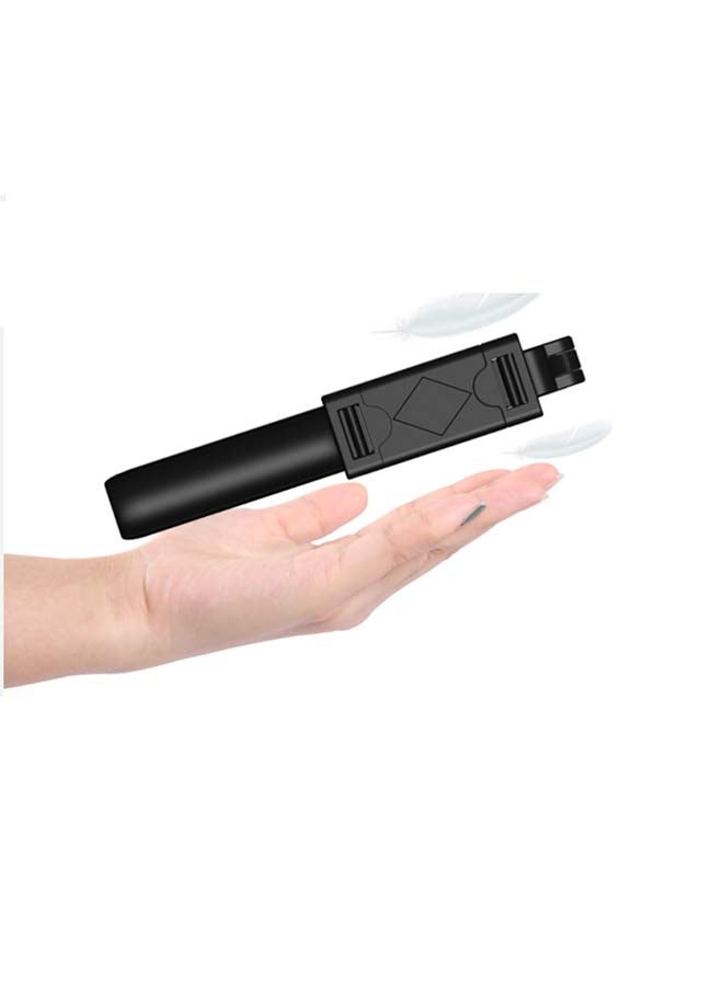 DUDAO - 5-Section Extendable Mini Selfie Stick/Tripod Stand With Remote Black - Image 1