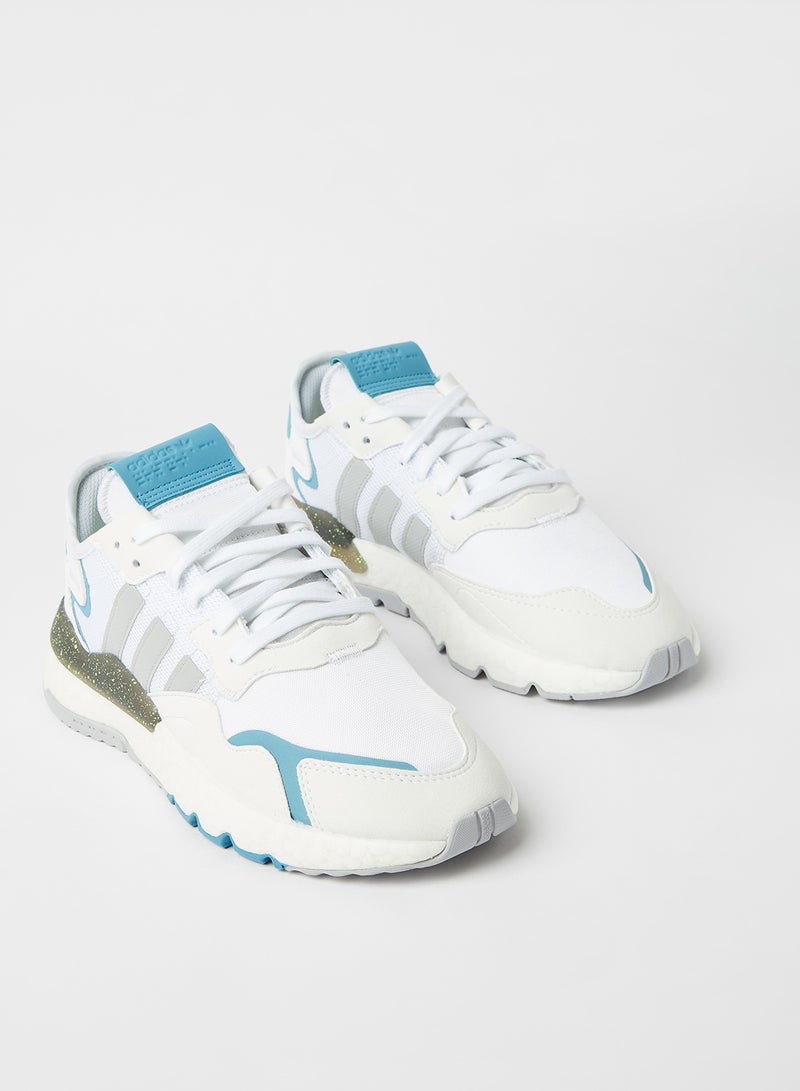 adidas Originals - Nite Jogger Sneakers Cloud White/Grey Two/Hazy Blue - Image 1