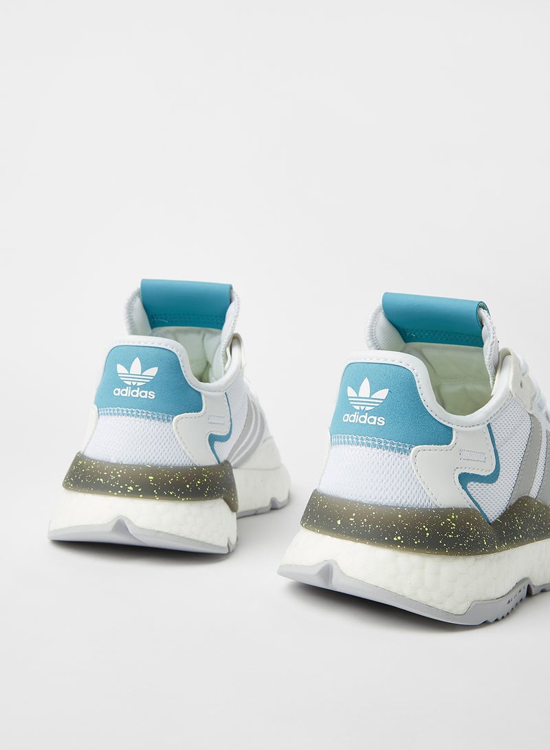 adidas Originals - Nite Jogger Sneakers Cloud White/Grey Two/Hazy Blue - Image 1