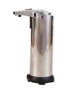 LAWAZIM Soap Dispenser Silver/Black 20x10cm 