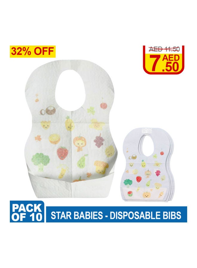 ستار بيبيز مجموعة مرايل للاستخدام مرة واحدة من 10 قطع - Image 2