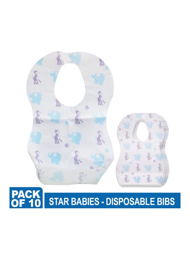 ستار بيبيز مجموعة مرايل للاستخدام مرة واحدة من 10 قطع - Image 1