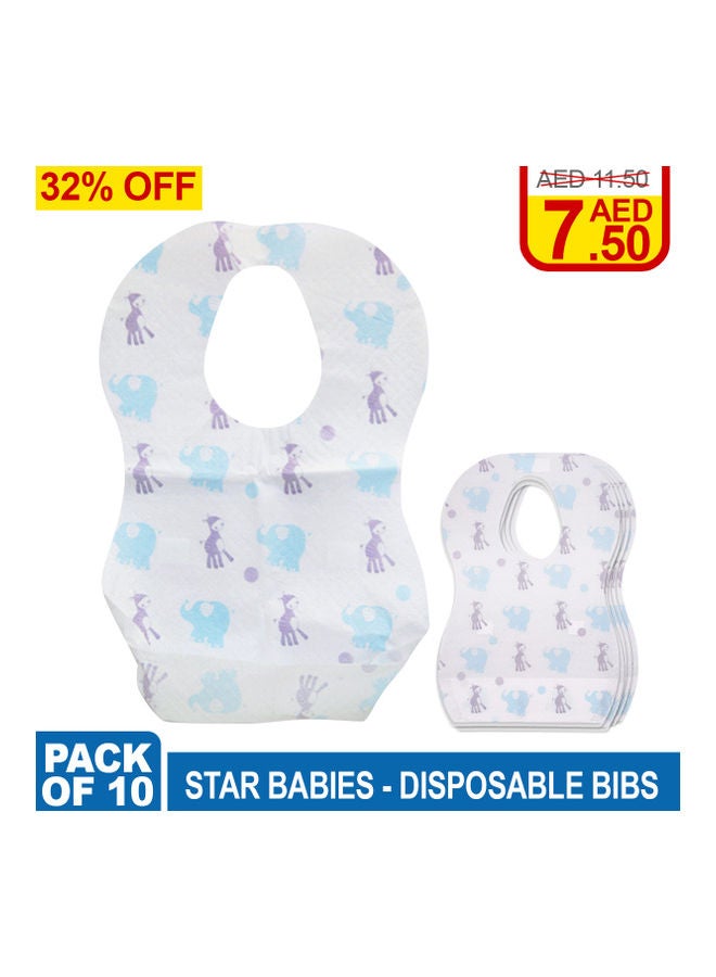 ستار بيبيز مجموعة مرايل للاستخدام مرة واحدة من 10 قطع - Image 2