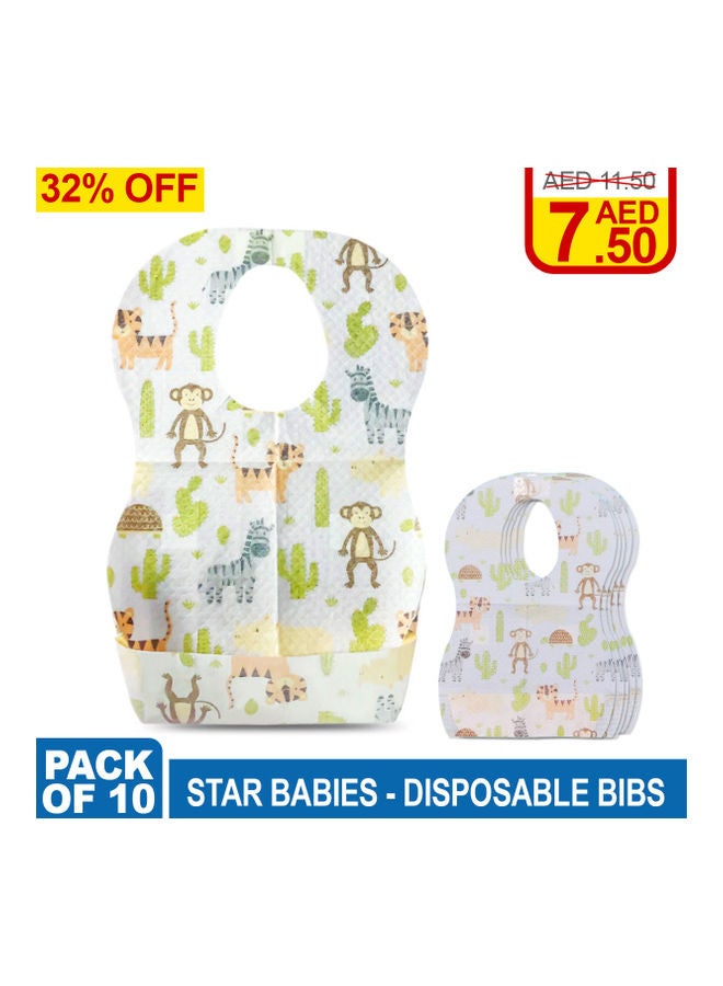 ستار بيبيز مجموعة مرايل للاستخدام مرة واحدة من 10 قطع - Image 2