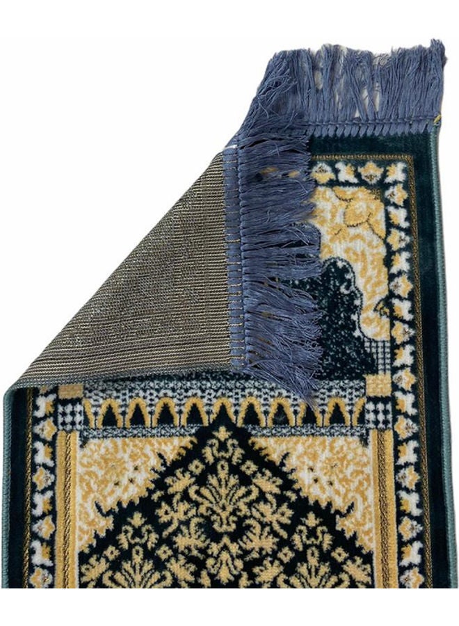 سجادة صلاة رمادي/أسود 60x33سم - Image 4
