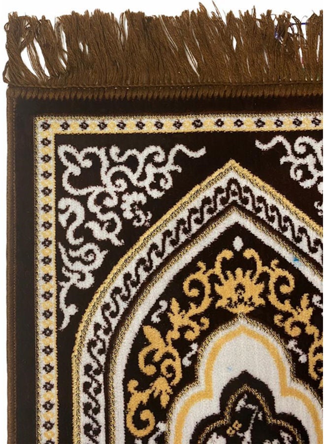 سجادة صلاة بني/ أسود - Image 4
