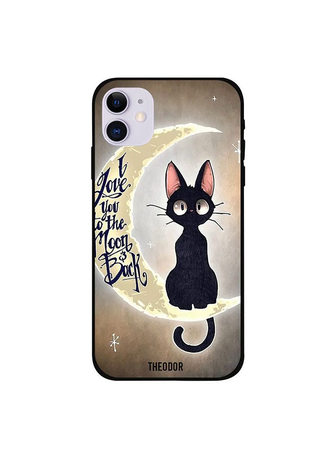 Theodor Protective Case Cover For Apple iPhone 12 mini I Love You To The Moon And Back