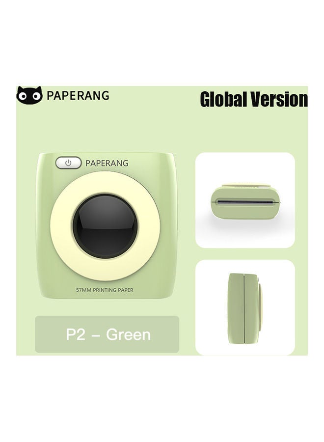 paperang Wireless Pocket Mini Printer Green - Image 1