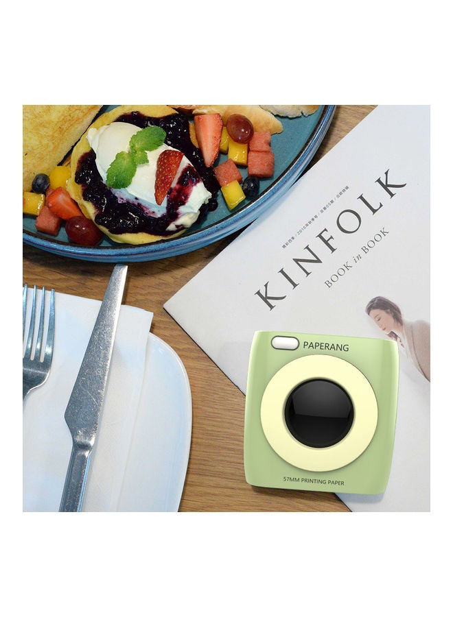 paperang Wireless Pocket Mini Printer Green - Image 2