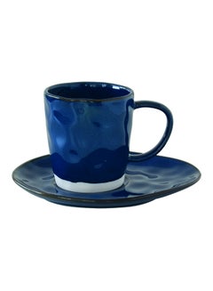 Porcelain Cup And Saucer Blue 250ml - v1614859177/N44742905A_1