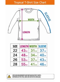Tropical Solid Long Sleeves T-Shirt Black  - Image 3
