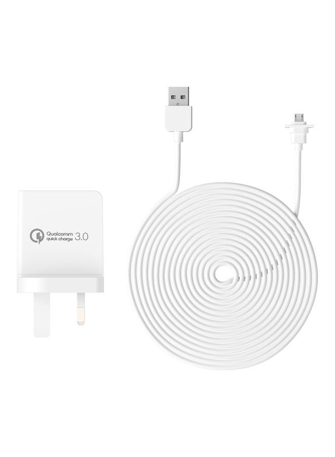 Weatherproof Outdoor Charger White - Image 1