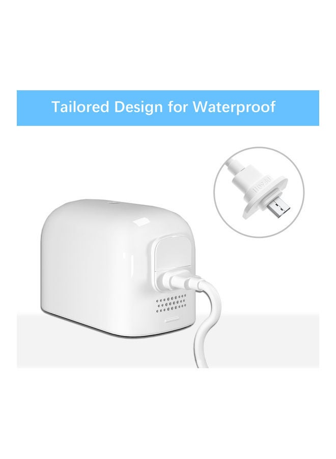 Weatherproof Outdoor Charger White - Image 2