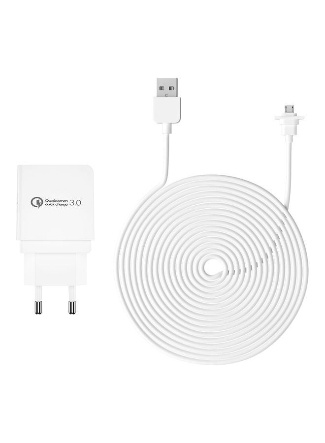 Weatherproof Outdoor Charger White - Image 1