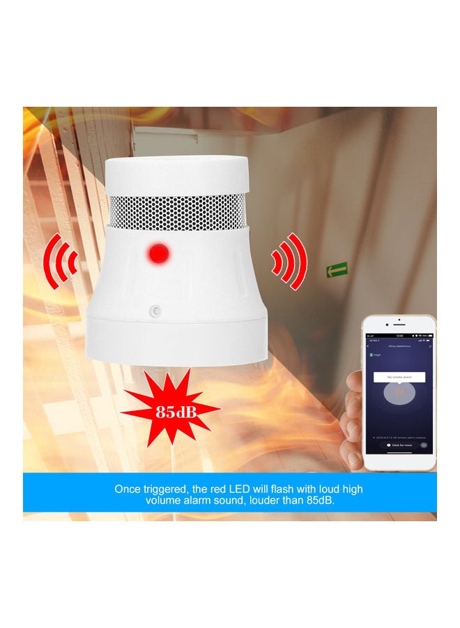 Photoelectric Smoke Alarm White  - Image 3