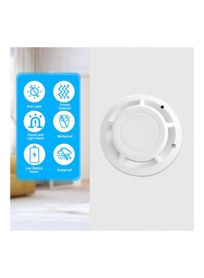 Photoelectric Smoke Alarm White  - Image 2
