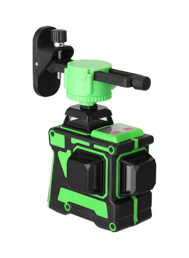 Multifunctional 12 Lines Laser Level Tool Black/Green - Image 2