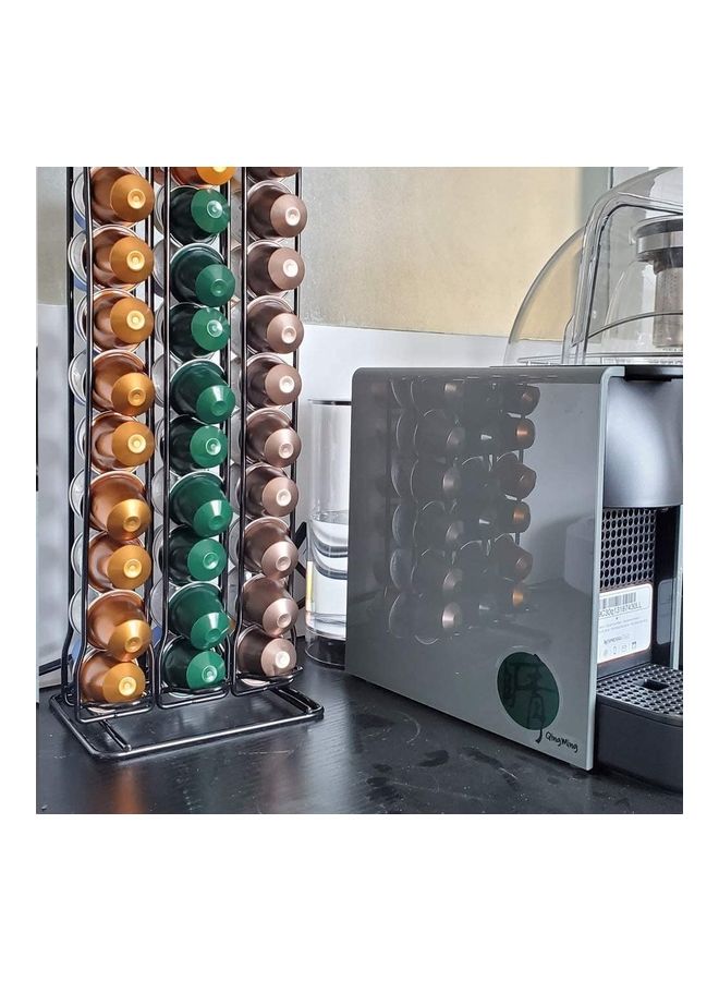 60-Piece Coffee Capsule Holder Multicolour - Image 3